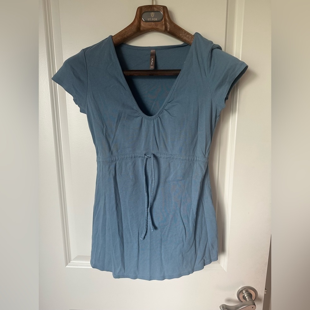 Thyme maternity drawstring t shirt